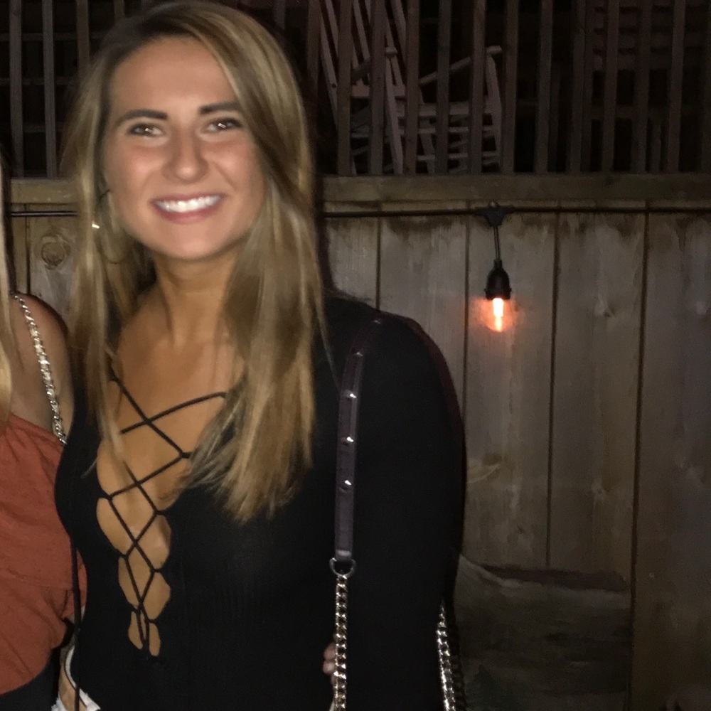Deep V neck lace up bodysuit